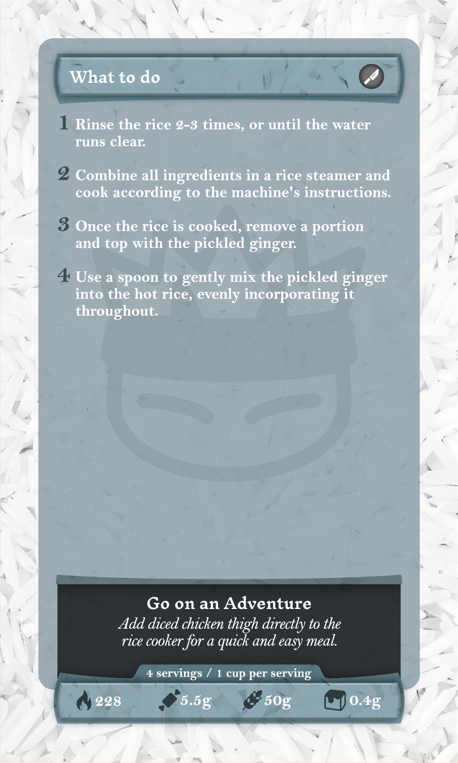 Rice Bowl Expansion Pack (PRE-ORDER!)