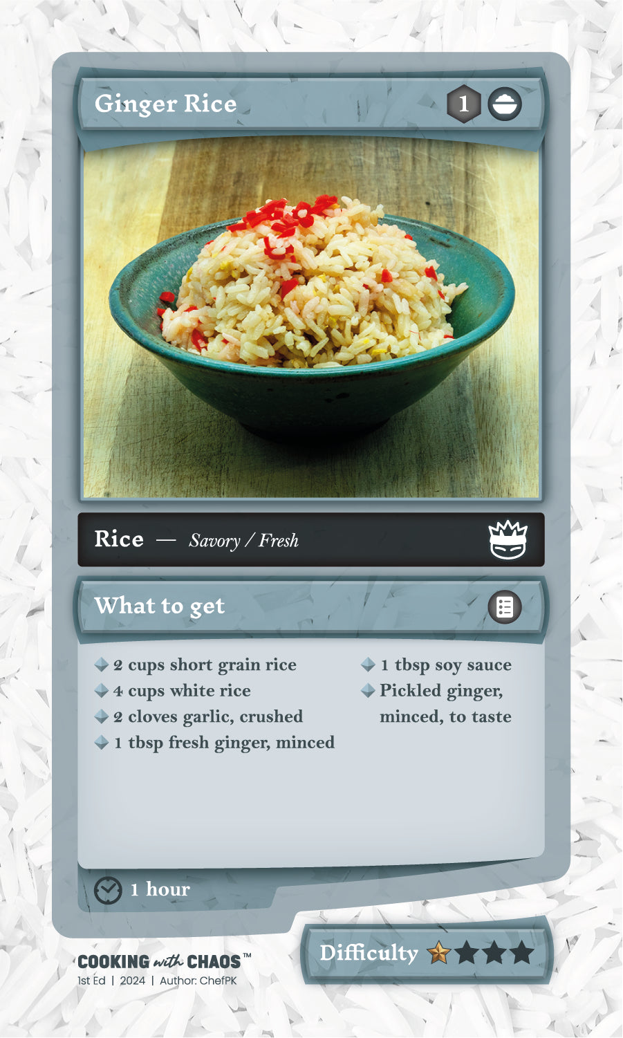 Rice Bowl Expansion Pack (PRE-ORDER!)